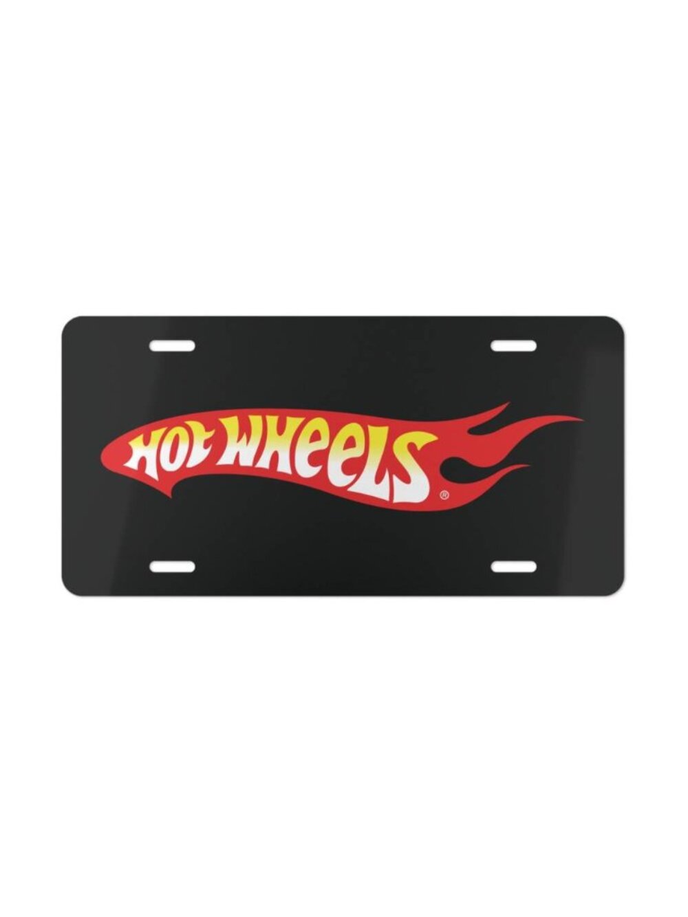Hot Wheels Style Custom License Plate, Unique Car Accessory Gift